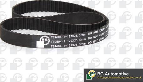 BGA TB9604-1 - Timing Belt autospares.lv