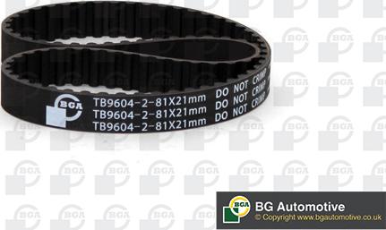 BGA TB9604-2 - Timing Belt autospares.lv