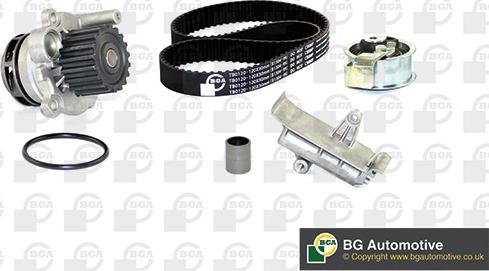 BGA TB9605CPK-2 - Water Pump & Timing Belt Set autospares.lv