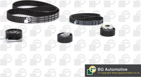 BGA TB9608K - Timing Belt Set autospares.lv