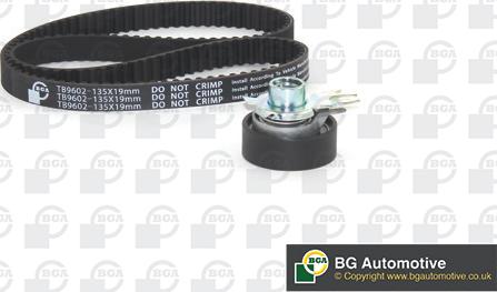 BGA TB9602K - Timing Belt Set autospares.lv