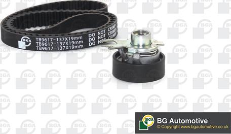 BGA TB9617K - Timing Belt Set autospares.lv