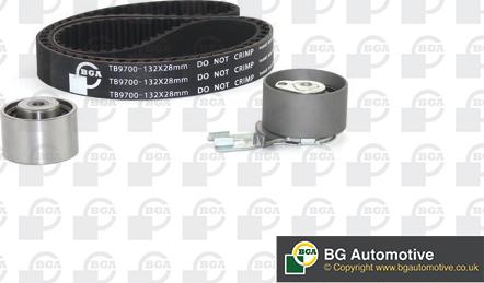 BGA TB9700K - Timing Belt Set autospares.lv