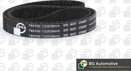 BGA TB9700 - Timing Belt autospares.lv