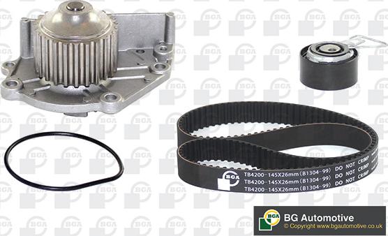 BGA TB4200CPK - Water Pump & Timing Belt Set autospares.lv