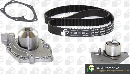 BGA TB6300CPK - Water Pump & Timing Belt Set autospares.lv