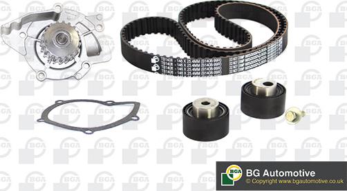 BGA TB6704CPK - Water Pump & Timing Belt Set autospares.lv