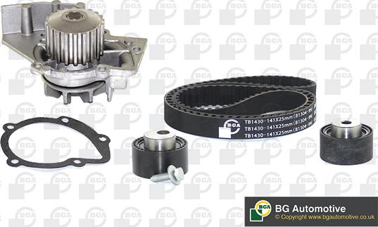 BGA TB6701CPK - Water Pump & Timing Belt Set autospares.lv
