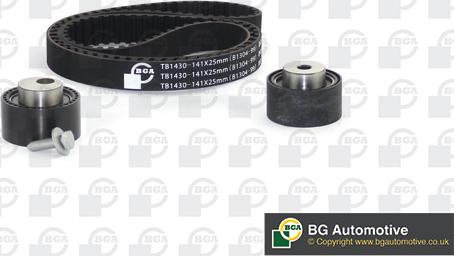 BGA TB6701K - Timing Belt Set autospares.lv