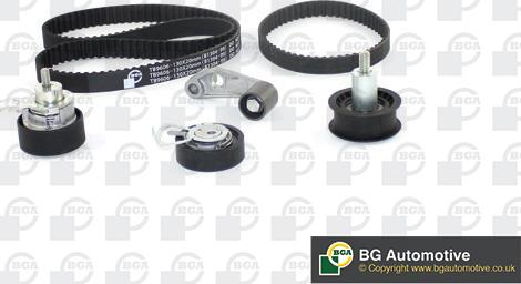 BGA TB0140K - Timing Belt Set autospares.lv