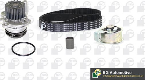 BGA TB0150CPK-1 - Water Pump & Timing Belt Set autospares.lv