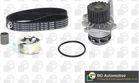 BGA TB0150CPK-2 - Water Pump & Timing Belt Set autospares.lv