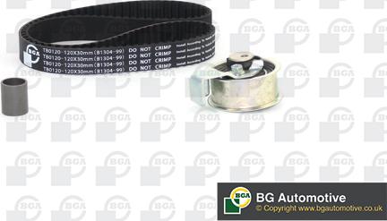 BGA TB0150K - Timing Belt Set autospares.lv