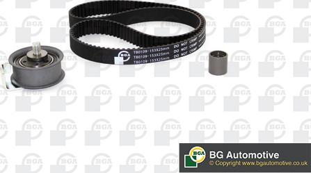 BGA TB0109K - Timing Belt Set autospares.lv