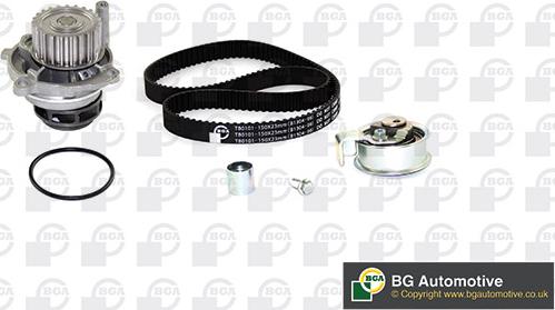 BGA TB0105CPK-1 - Water Pump & Timing Belt Set autospares.lv