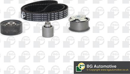 BGA TB0100K - Timing Belt Set autospares.lv