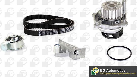 BGA TB0102CPK-1 - Water Pump & Timing Belt Set autospares.lv