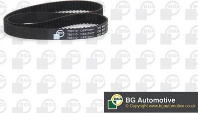 BGA TB0110 - Timing Belt autospares.lv