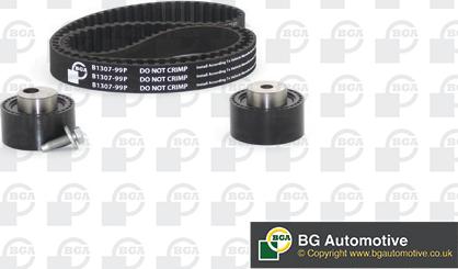 BGA TB1408K - Timing Belt Set autospares.lv