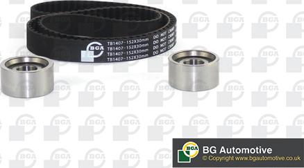 BGA TB1407K - Timing Belt Set autospares.lv