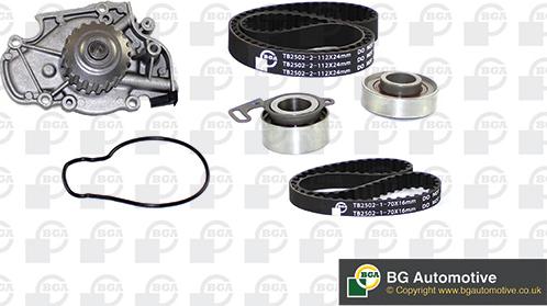 BGA TB2502CPK - Water Pump & Timing Belt Set autospares.lv