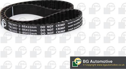 BGA TB2305-2 - Timing Belt autospares.lv