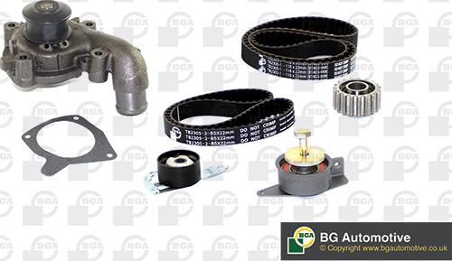 BGA TB2305CPK-1 - Water Pump & Timing Belt Set autospares.lv