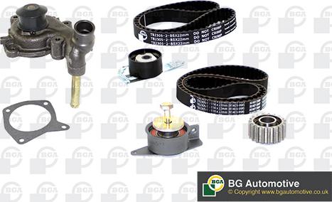 BGA TB2305CPK-2 - Water Pump & Timing Belt Set autospares.lv