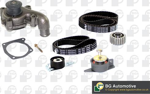 BGA TB2305CPK - Water Pump & Timing Belt Set autospares.lv