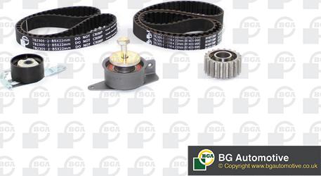 BGA TB2305K - Timing Belt Set autospares.lv