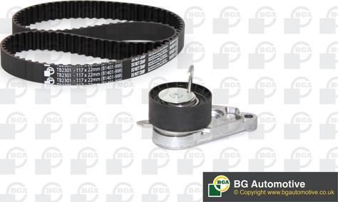 BGA TB2302K - Timing Belt Set autospares.lv