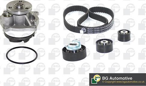 BGA TB2307CPK-2 - Water Pump & Timing Belt Set autospares.lv