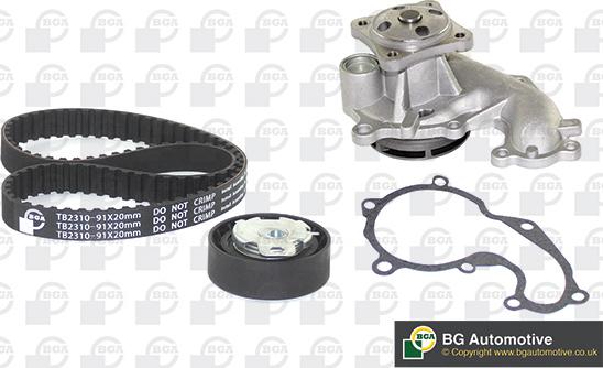 BGA TB2310CPK - Water Pump & Timing Belt Set autospares.lv