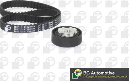 BGA TB2310K - Timing Belt Set autospares.lv