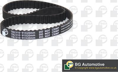 BGA TB2310 - Timing Belt autospares.lv