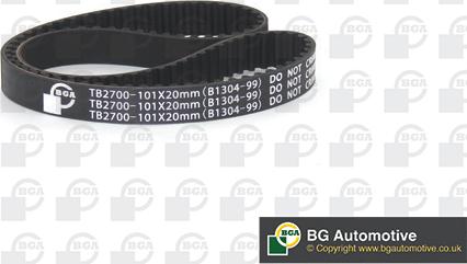 BGA TB2700 - Timing Belt autospares.lv