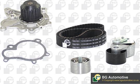 BGA TB2701CPK-1 - Water Pump & Timing Belt Set autospares.lv
