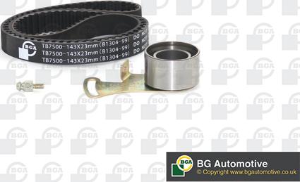 BGA TB7500K - Timing Belt Set autospares.lv