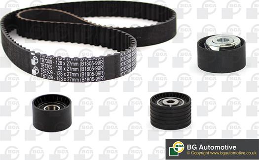 BGA TB7309K - Timing Belt Set autospares.lv