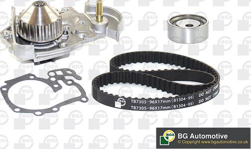 BGA TB7305CPK - Water Pump & Timing Belt Set autospares.lv