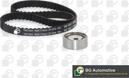 BGA TB7305K - Timing Belt Set autospares.lv