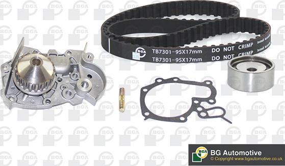 BGA TB7301CPK - Water Pump & Timing Belt Set autospares.lv