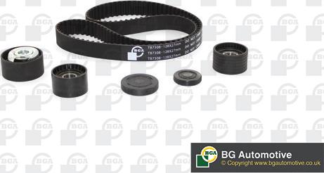 BGA TB7308K - Timing Belt Set autospares.lv