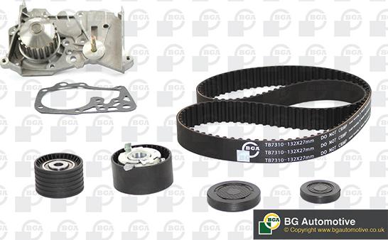 BGA TB7303CPK - Water Pump & Timing Belt Set autospares.lv