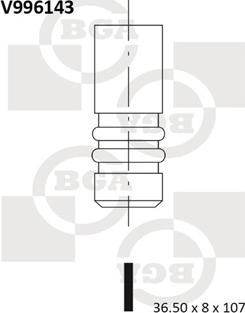 BGA V996143 - Inlet Valve autospares.lv