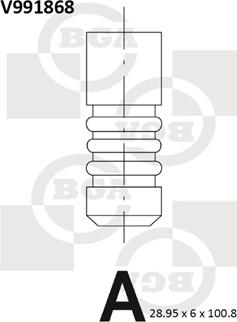 BGA V991868 - Outlet valve autospares.lv