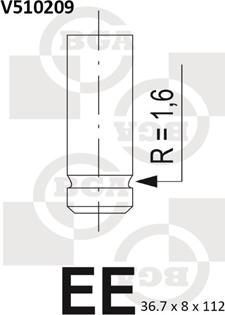 BGA V510209 - Outlet valve autospares.lv