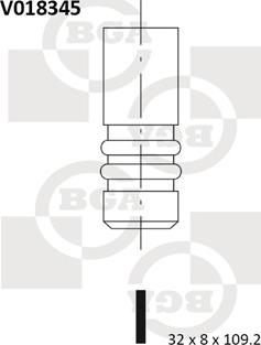 BGA V018345 - Outlet valve autospares.lv