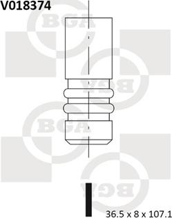 BGA V018374 - Inlet Valve autospares.lv
