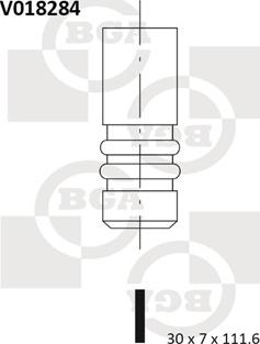 BGA V018284 - Outlet valve autospares.lv